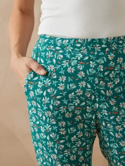 Pantalon fluide élastiqué