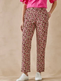 Pantalon fluide élastiqué