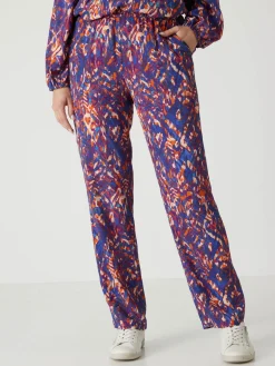 Pantalon fluide élastiqué