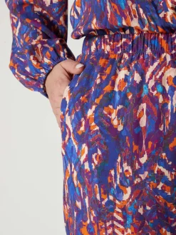 Pantalon fluide élastiqué