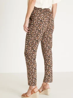 Pantalon fluide élastiqué