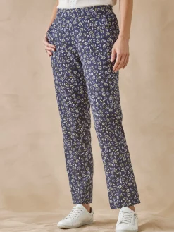 Pantalon fluide élastiqué