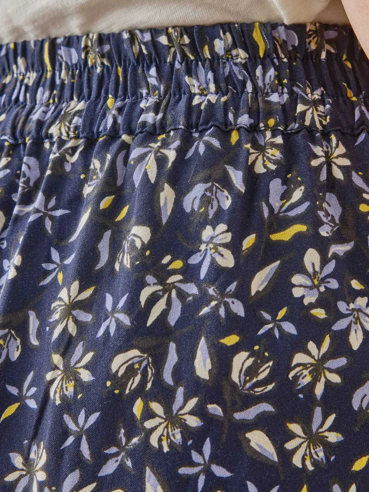 Pantalon fluide élastiqué