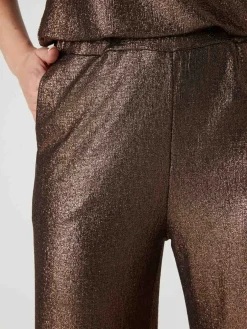 Pantalon irisé élastiqué