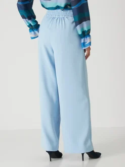 Pantalon large en crêpe