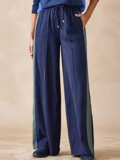 Pantalon large palazzo élastiqué