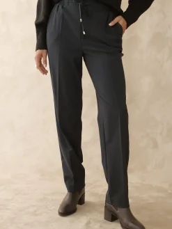 Pantalon élastiqué
