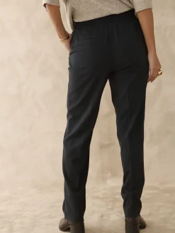 Pantalon élastiqué