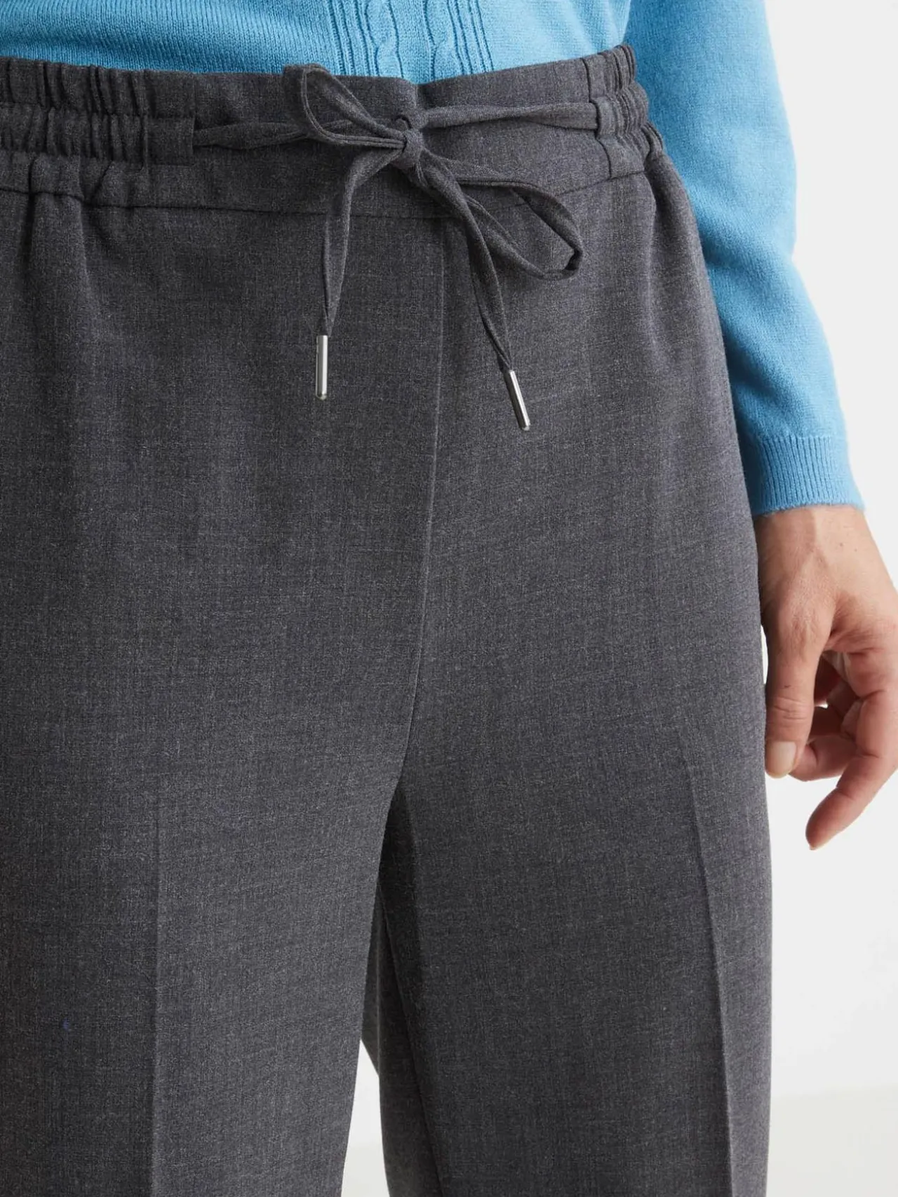 Pantalon élastiqué