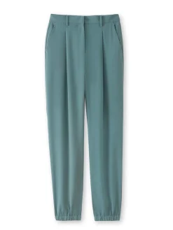 Pantalon élastiqué dos bas élastiqué