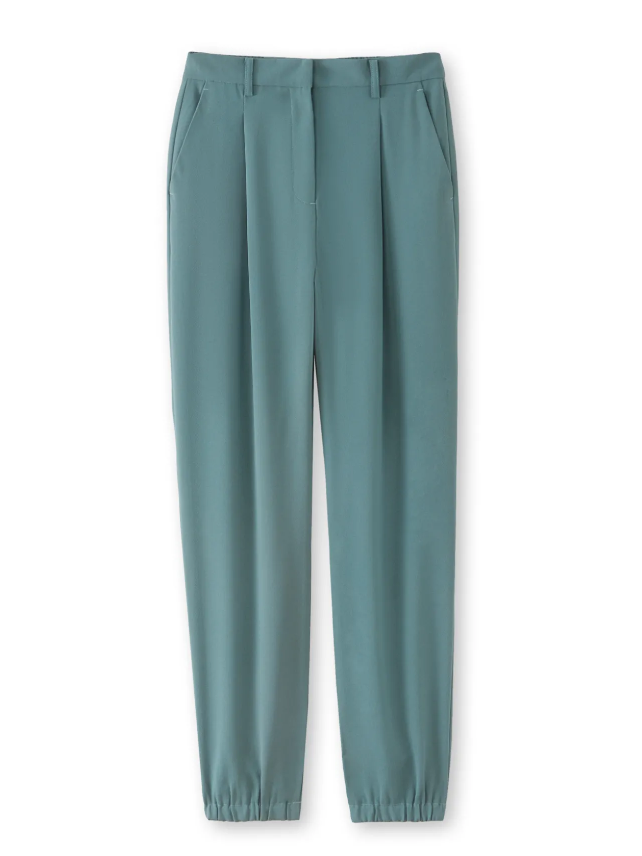 Pantalon élastiqué dos bas élastiqué