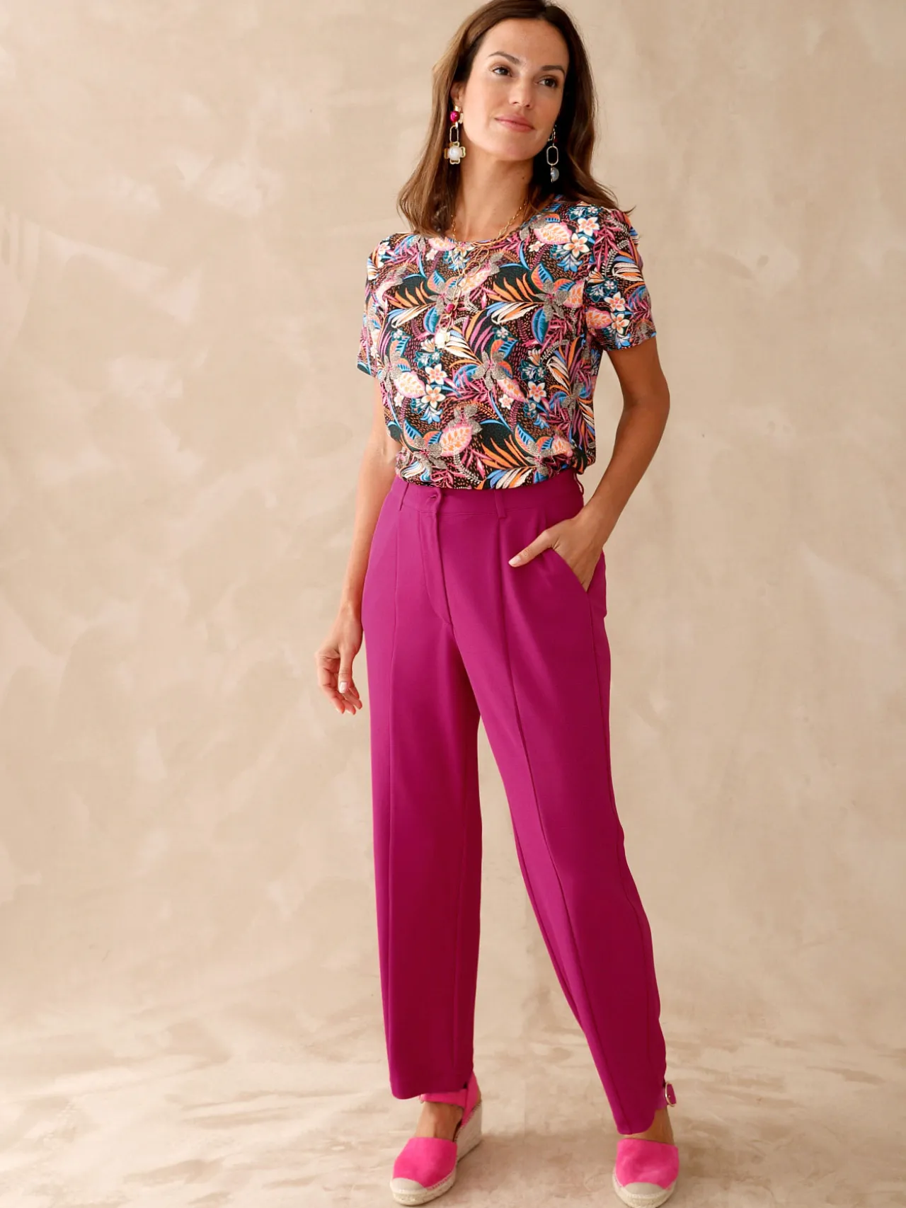 Pantalon 7/8ème en maille