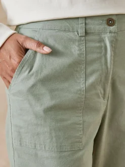 Pantalon 7/8ème en toile extensible