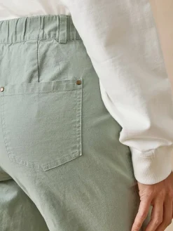 Pantalon 7/8ème en toile extensible