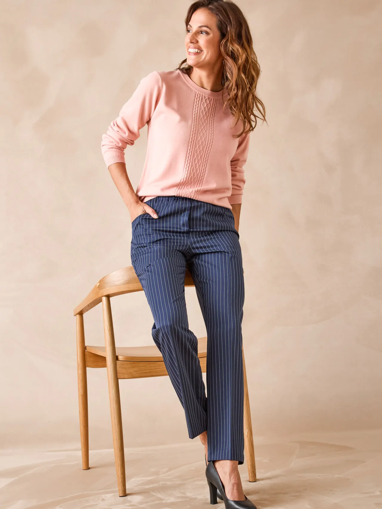 Pantalon 7/8ème élastiqué