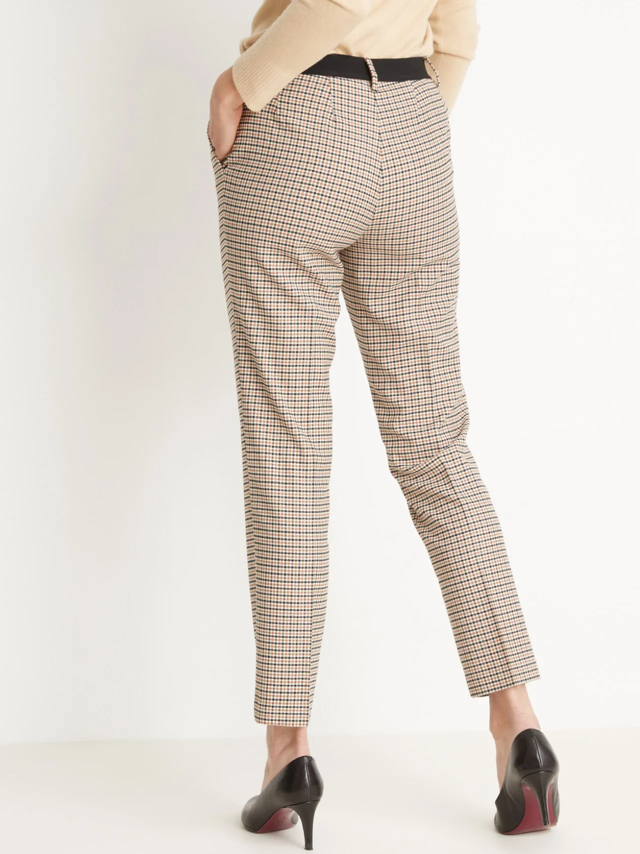 Pantalon 7/8ème élastiqué dos