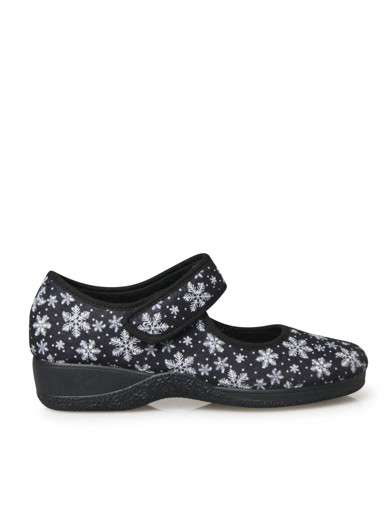 Pantoufles ballerines à scratch