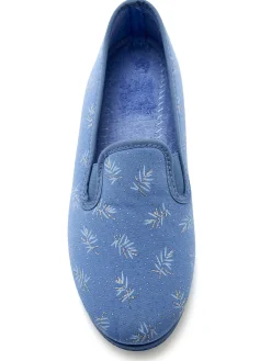 Pantoufles sans-gêne intérieur éponge