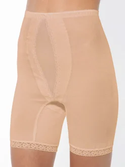 Panty à plastron ventral gainant