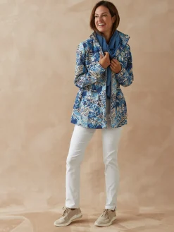 Parka déperlante à capuche amovible