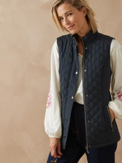 Parka déperlante matelassée sans manches