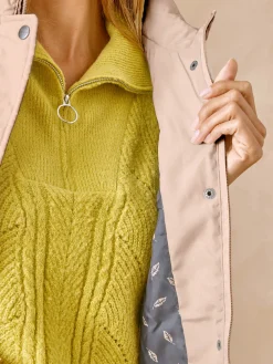 Parka déperlante matelassée sans manches