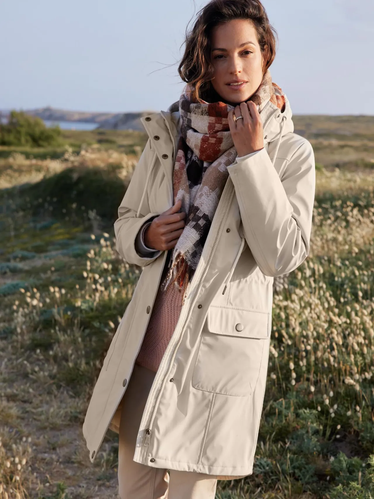 Parka imperméable coupe-vent