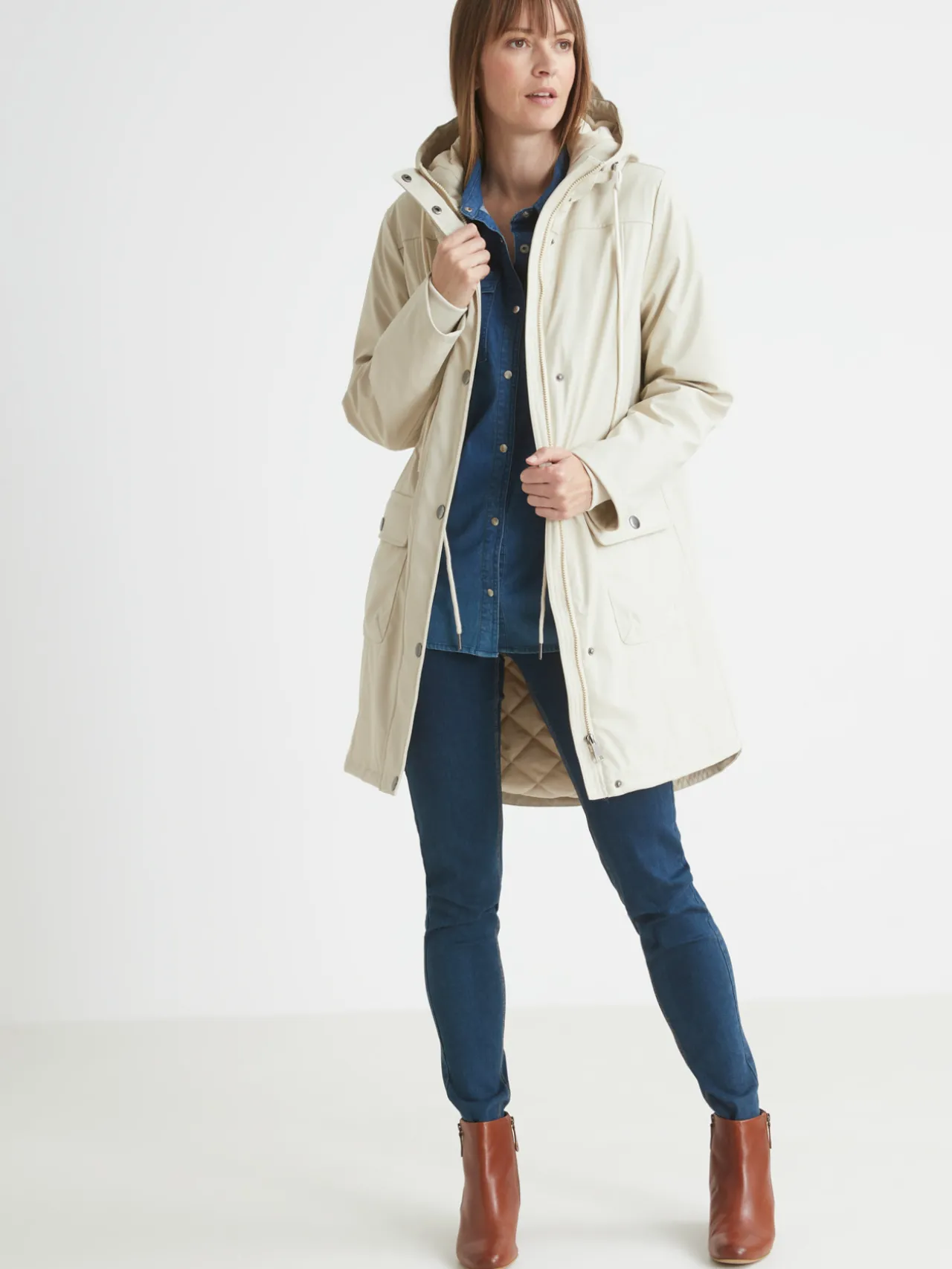 Parka imperméable coupe-vent