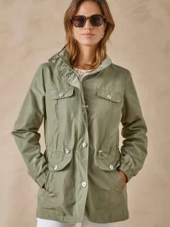Parka légère déperlante à capuche