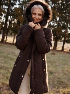 Parka longue déperlante