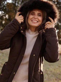 Parka longue déperlante