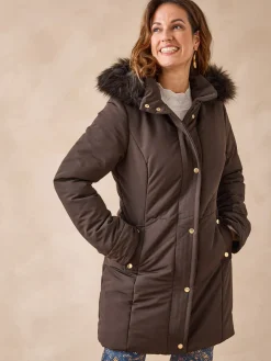 Parka longue déperlante