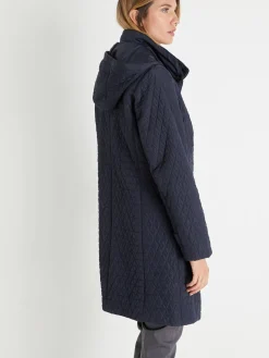 Parka longue matelassée déperlante