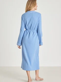 Peignoir en maille nid d'abeille