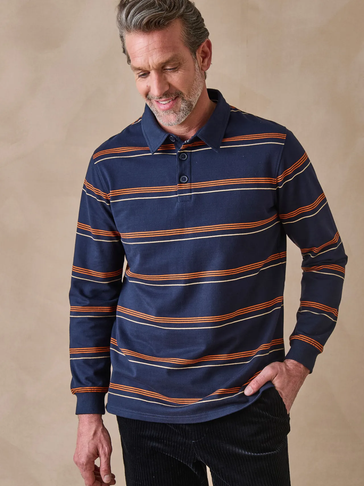 Polo manches longues