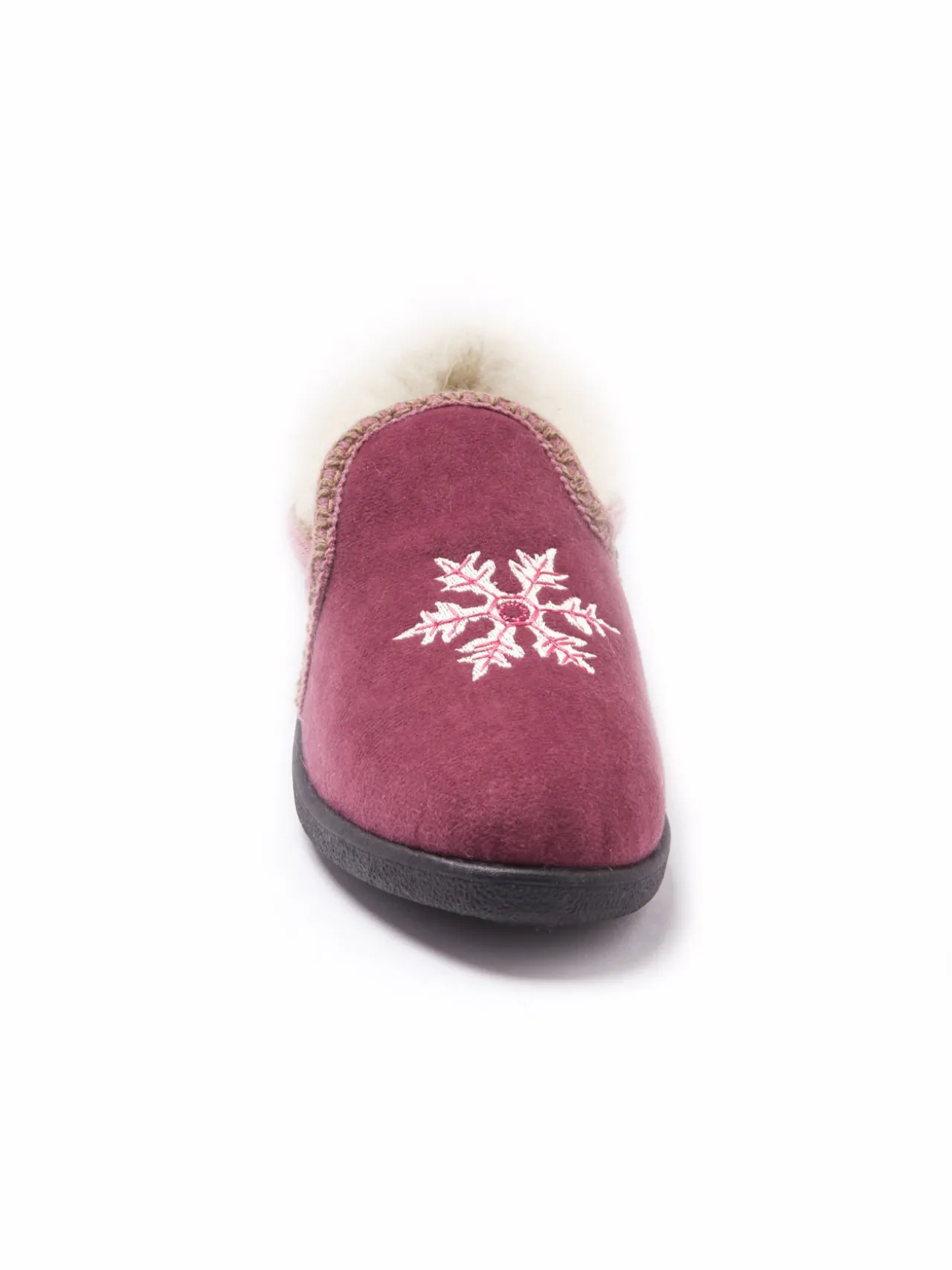 Poulaines fourrées laine majoritaire