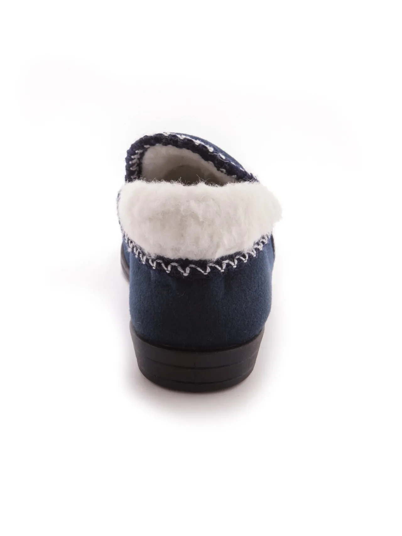 Poulaines fourrées laine majoritaire