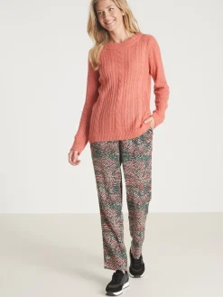 Pull torsadé forme loose