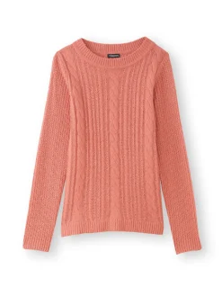 Pull torsadé forme loose