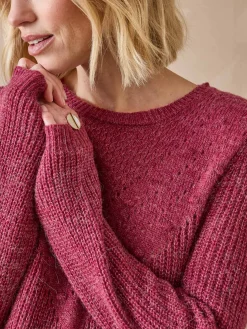 Pull avec laine et alpaga