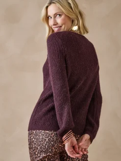 Pull avec laine et alpaga