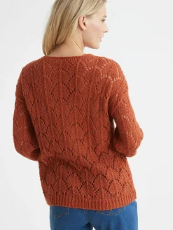 Pull avec mohair et laine