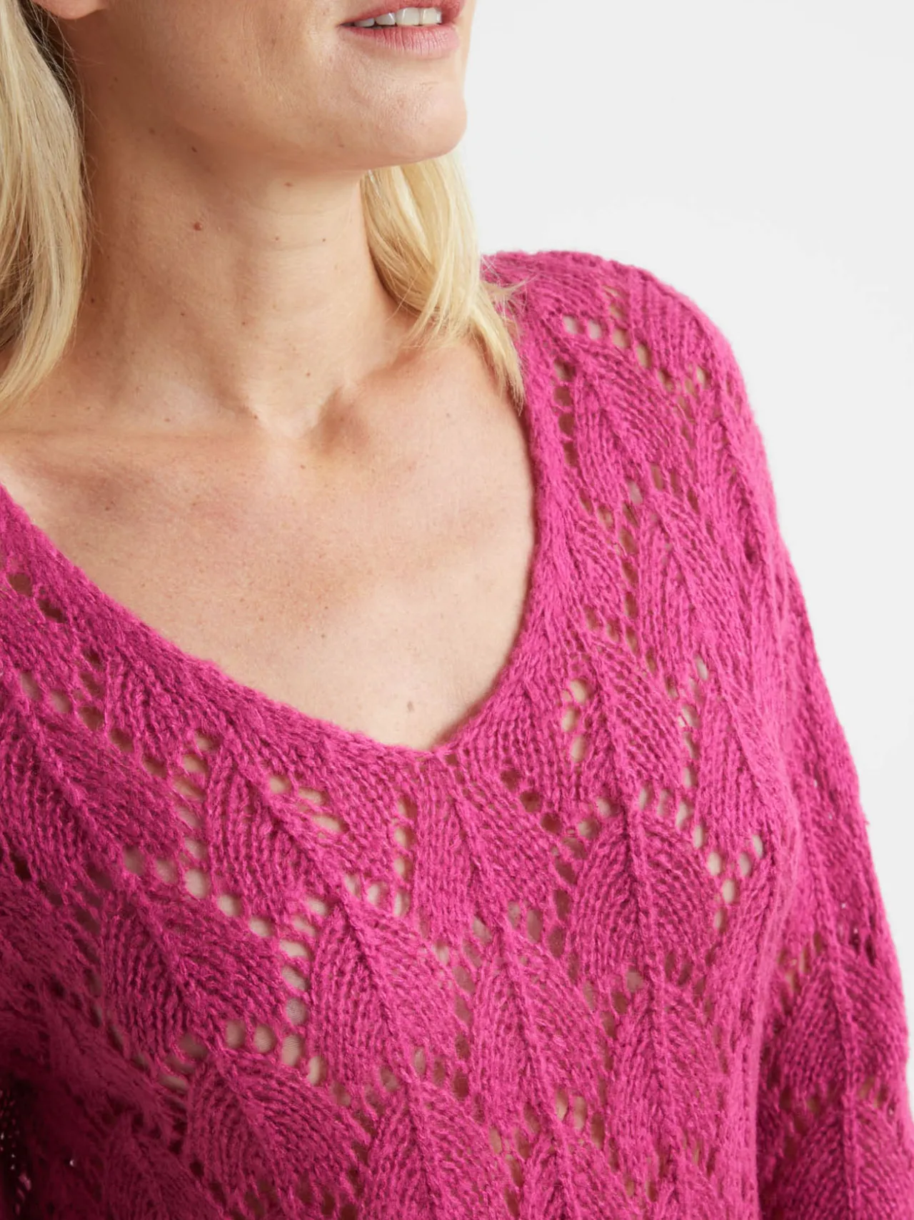 Pull avec mohair et laine