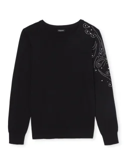 Pull avec strass