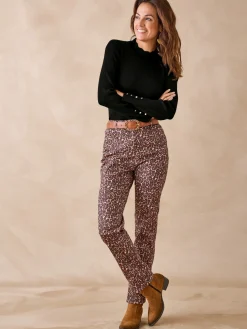 Pull col montant avec laine