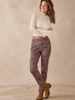 Pull col montant avec laine