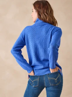 Pull col montant zippé