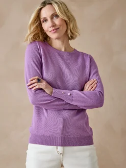 Pull col rond 50% laine mérinos