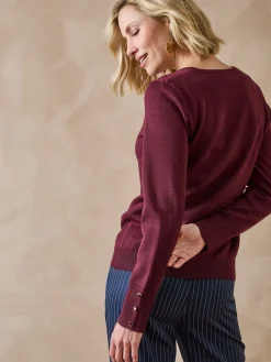 Pull col rond 50% laine mérinos