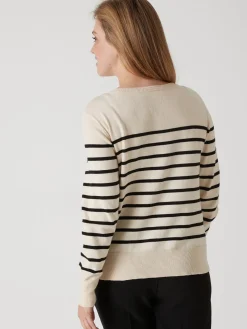 Pull col rond pure laine